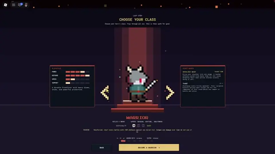 Choose Your Class — Ultra Sigil needs Super on this Base first