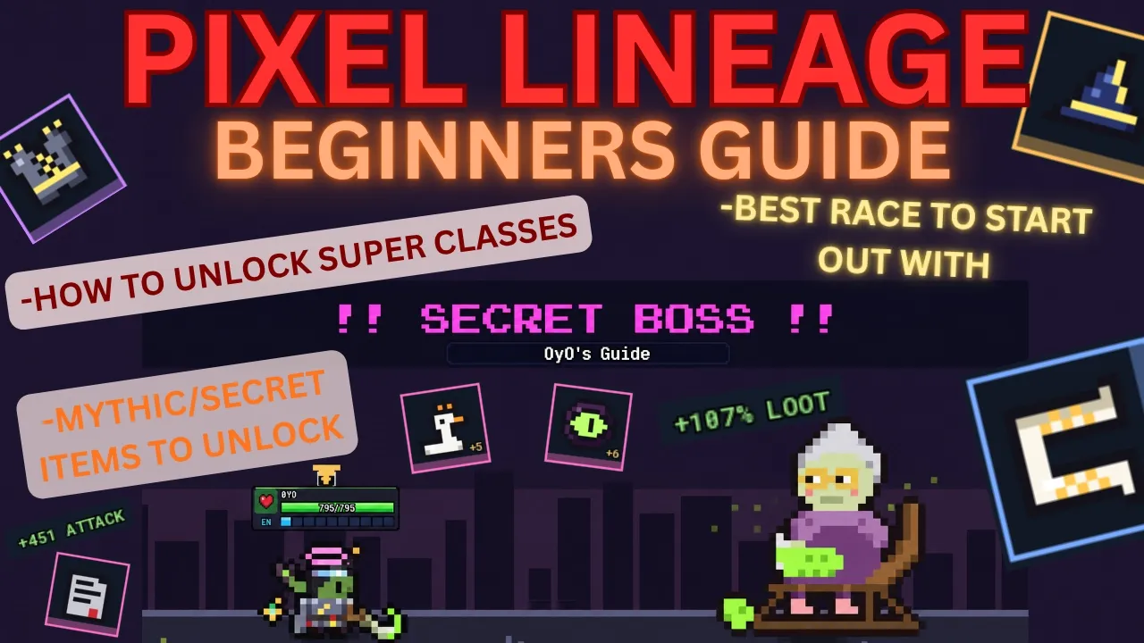 Pixel Lineage beginner guide