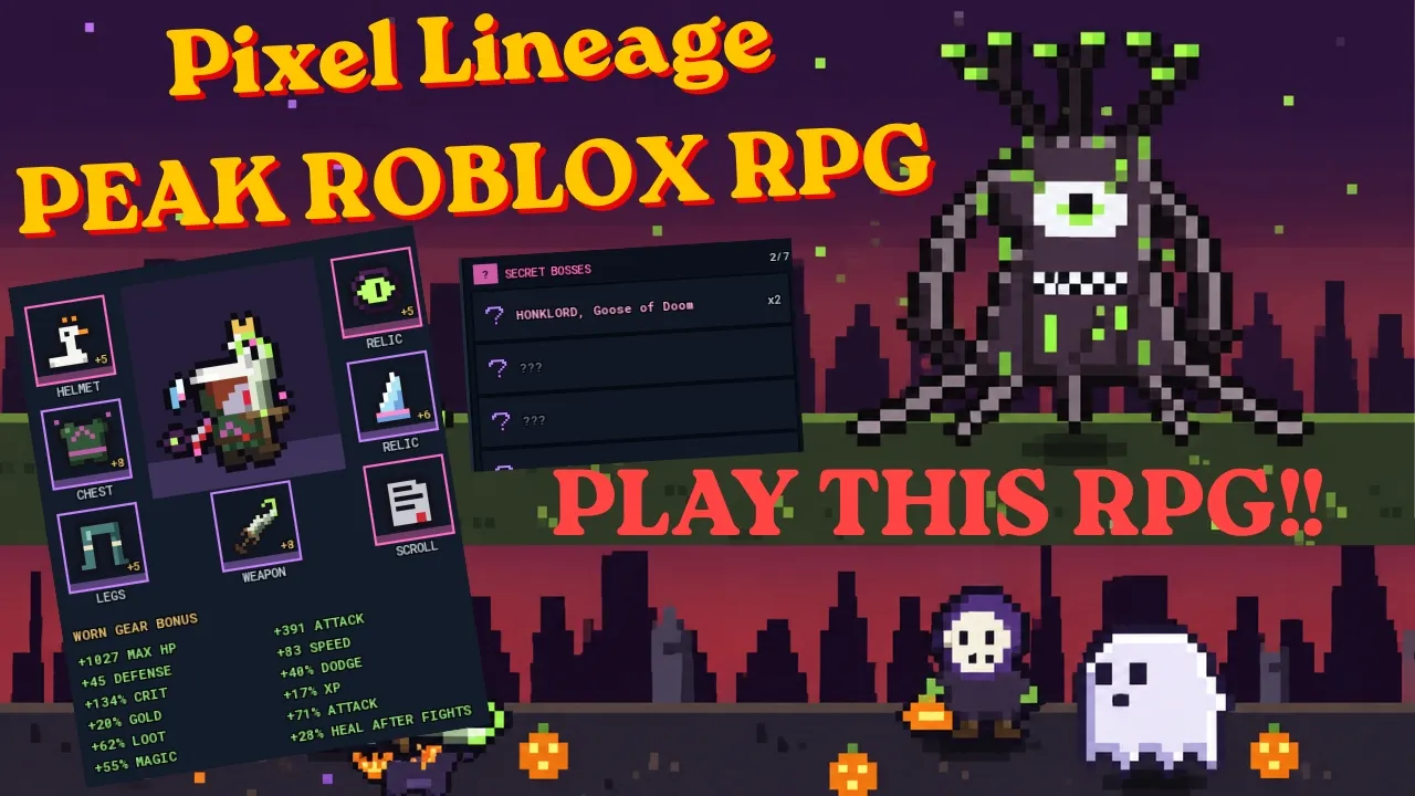 Pixel Lineage combat